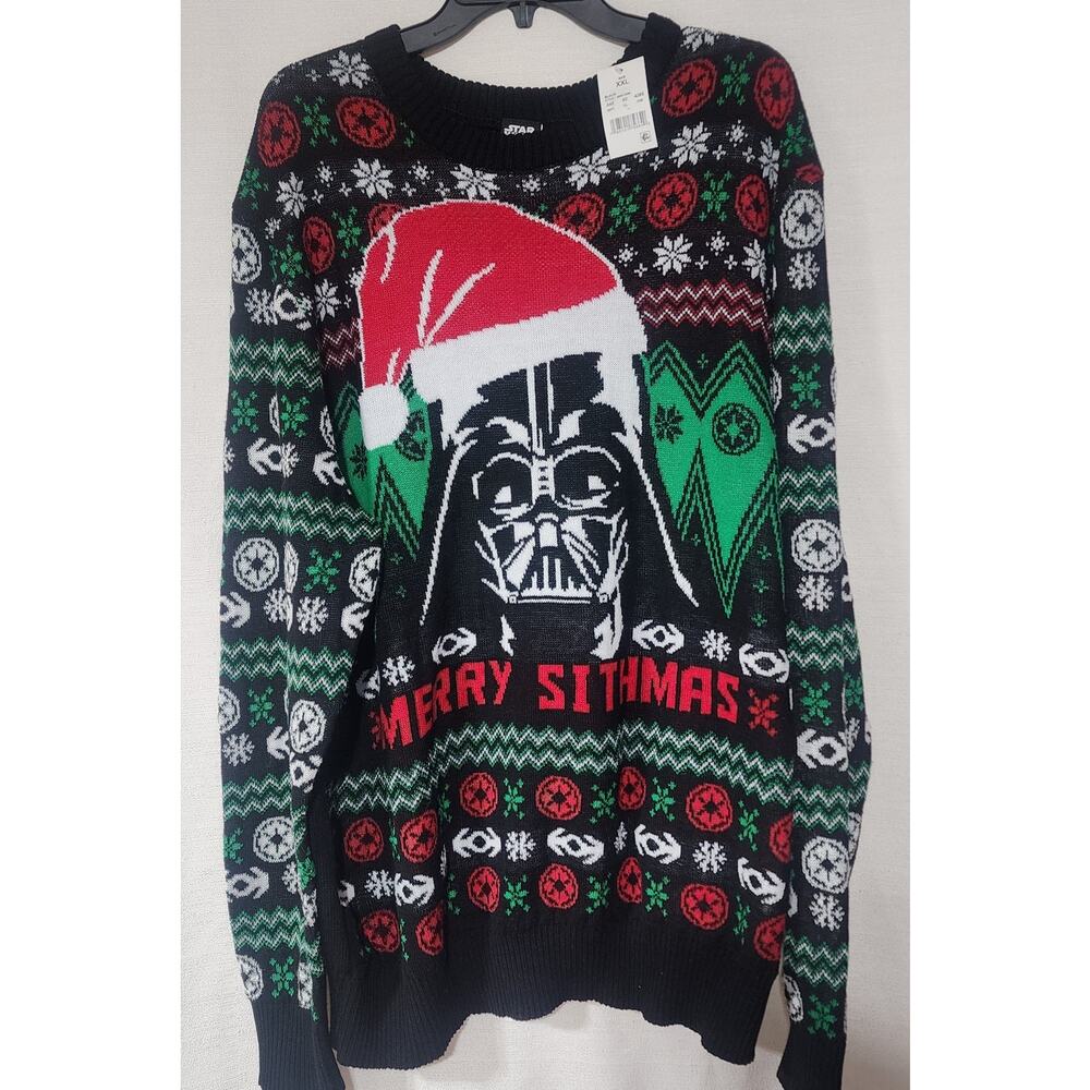 Dark Vader ''Merry Sithmas'' Christmas sweater men's XXL